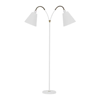 G 846 Haga golvlampa 2L vit